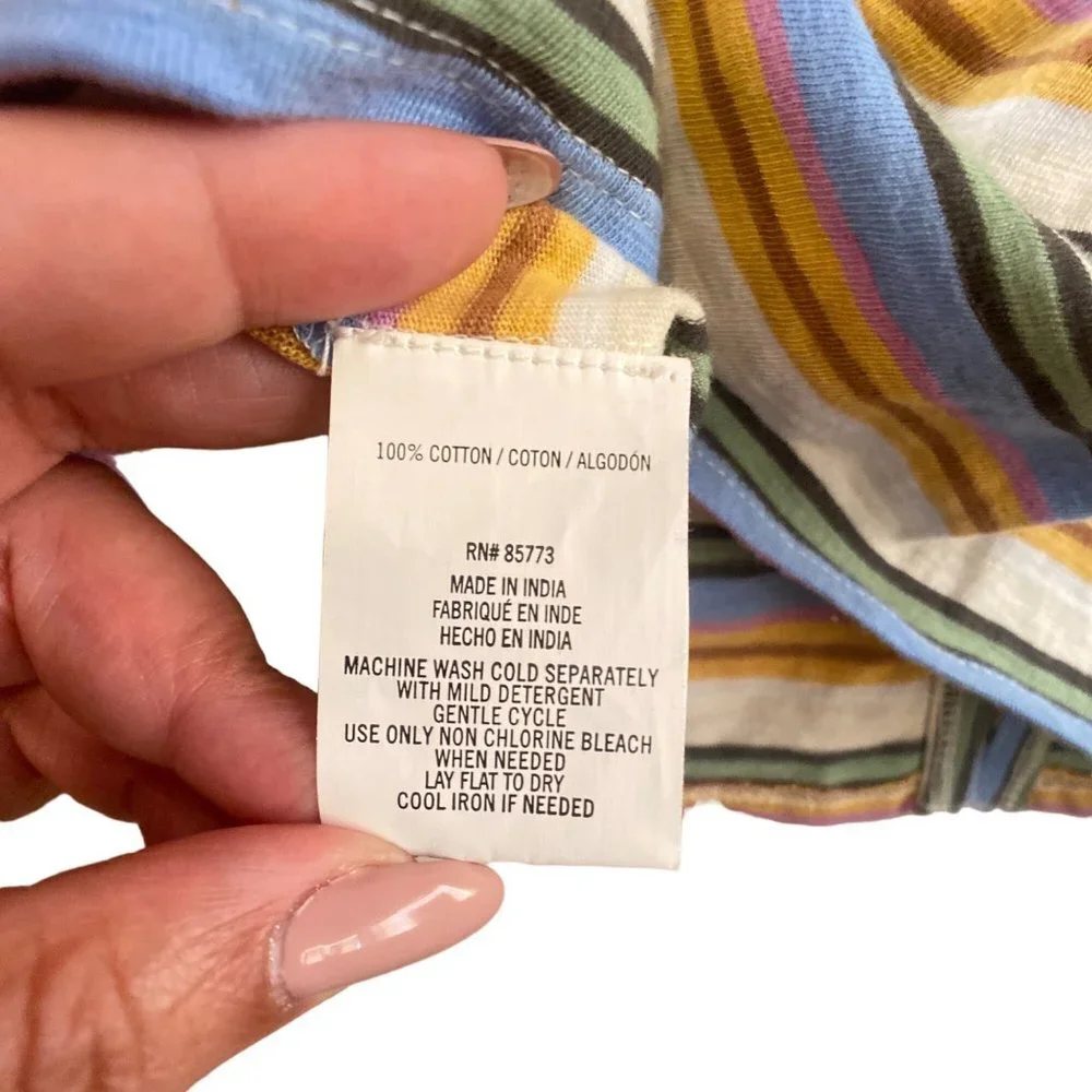 NWT Raissa Stripe Cardigan Top, Small